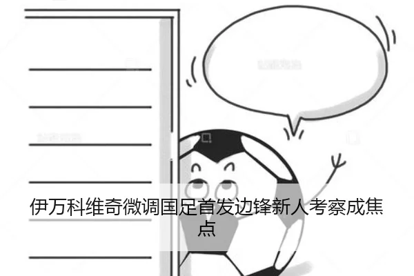 伊万科维奇微调国足首发边锋新人考察成焦点(BaccaraGaming)